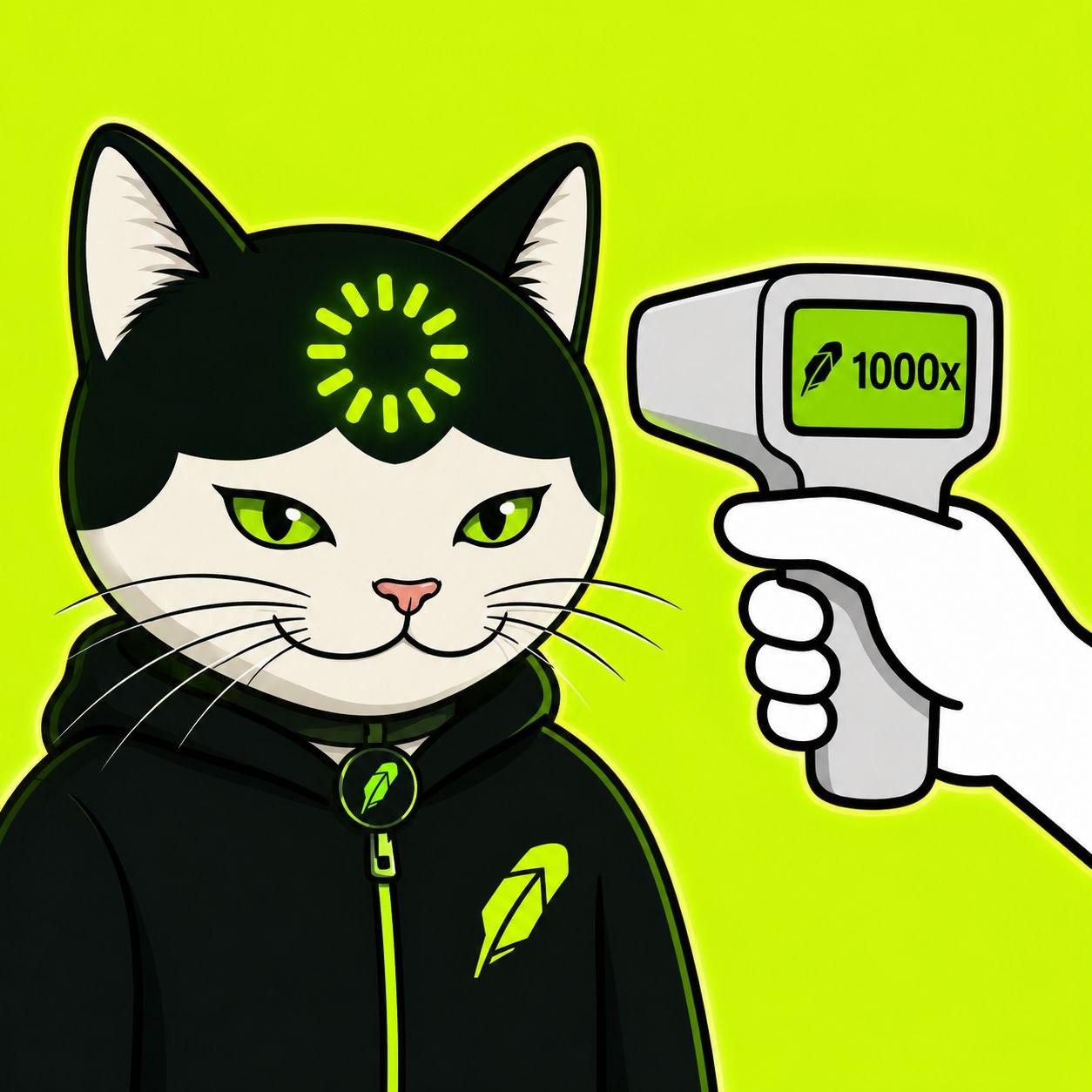 Loading Cat being scanned